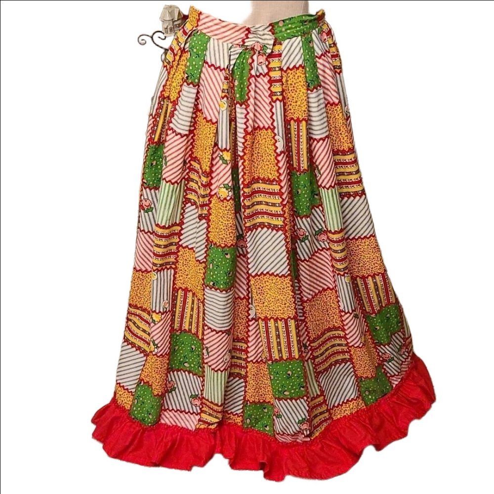 Vintage Handmade Long Skirt - Picture 8 of 15